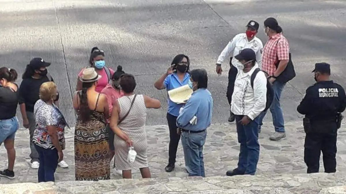 falta de agua capama protesta ayuntamiento